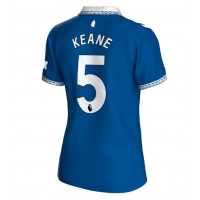 Camisa de time de futebol Everton Michael Keane #5 Replicas 1º Equipamento Feminina 2023-24 Manga Curta